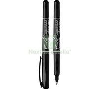 10PZ PENNARELLO CLASSIC 533 46 PICA NERO PUNTA MM 0,7: