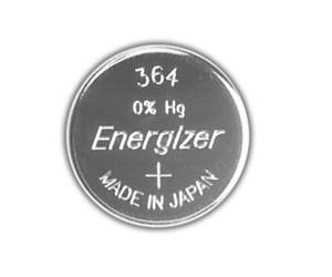 10PZ PILA SILVER OXIDE SPECIALISTICA BOTTONE 364/363 MD Ï mm. 6,8x2,1 h