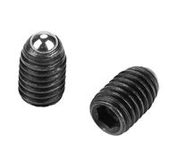 10pz Pistone a Pressione M8 in Acciaio Inossidabile con Filetto Esagonale e Sfera a Molla - Set di Inserti per Attacco Rapido M8x12