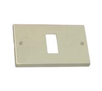 10PZ PLACCA 1 POSTO IN ALLUMINIO PAGLIERINO - mm.115x80h.