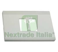 10PZ PLACCA 2 POSTI RAVVICINATI "VENUS" MM.115X80H. (1867.2F.AVORIO):