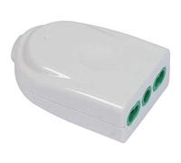 10PZ PRESA MOBILE GARANTI BIANCO 2P+T 16A BIPASSO
