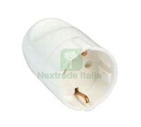 10PZ PRESA SCHUKO 2 POLI + TERRA 16A SMONTABILE BIANCA "LINEA GARANTI" BIANCA 8: