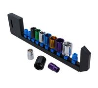 10pz Prese Dr colorate 3/8" poco profonde 6 punti esagonali metriche 10 - 19m...