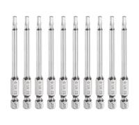 10pz punta cacciavite esagonale 3mm H3 1/4" per Hex Shank 3" magnetica