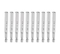 10pz punta cacciavite esagonale 8mm H8 1/4" per hex shank 3" magnetica