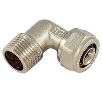 10PZ RACCORDO PER TUBO MULTISTRATO curvo maschio mis. 16x1/2