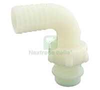 10PZ RACCORDO PORTAGOMMA CURVO Ã¸ 20 X 3 4: