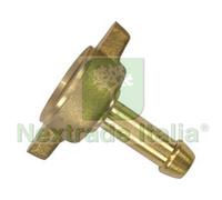 10PZ RACCORDO PORTAGOMMA PER LANCE IRRORAZIONE Ø MM.10 CON GIRELLO F 1 2":