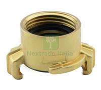 10PZ RACCORDO RAPIDO OTTONE FEMMINA MIS. 1.1 4: