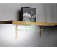 10PZ REGGIMENSOLA MOD.ELLE LEGNO NATURALE 250 MM: