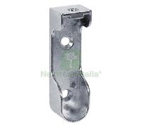 10PZ REGGITUBO LATERALE PER TUBO OVALE MM 15 X 30: