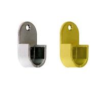 10PZ REGGITUBO LATERALE PER TUBO TONDO - ? mm.18, cromato