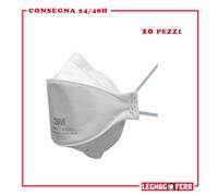 10PZ Respiratore Mascherine Monouso senza Valvola FFP2 NR D 3M 9320+