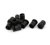 10Pz Ripple plastica connettore tubo nero giunto per AD25 Tubo Corrugato