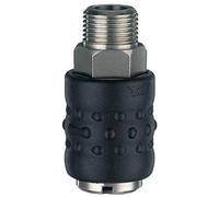 10PZ RUBINETTO RAPIDO FILETTO MASCHIO AC 17/A-B ANI 1/4M