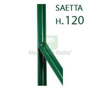 10PZ SAETTA PLASTIFICATA VERDE ALTEZZA CM 120 PER PALETTI H 100 125 150: