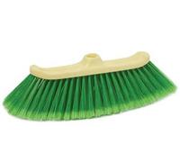 10PZ SCOPA DOMESTICA PAVONE IN PLASTICA - cm.36x10x12h.
