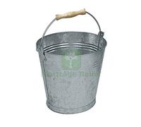 10PZ SECCHIO ZINCATO 15 L D 30XH29 CM 1,08 KG: