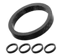 10Pz Set Spessori Nero Per Manubrio Bici E Strada