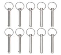 10Pz Spilli Di Sicurezza In Acciaio Al Carbonio 8x60Mm Con Testa A Palla