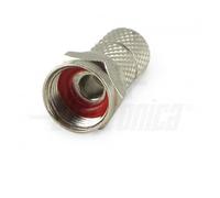 Confezione Pacco 100 PZ Connettore F a Vite 5 mm