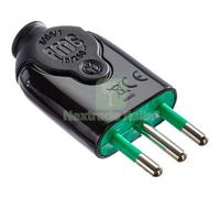 10PZ SPINA MOBILE FME NERO 2P+T 10A: