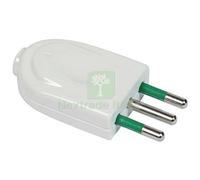 10PZ SPINA MOBILE GARANTI BIANCO 2P+T 10A: