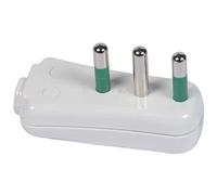 10PZ SPINA MOBILE RIBASSATA GARANTI BIANCO 2P+T 16A