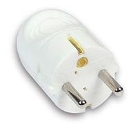 10PZ SPINA MOBILE SCHUKO GARANTI BIANCO 2P+T 16A