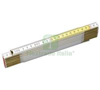 10PZ ST DOPPIO METRO BIANCO GIALLO SPESSORE 3 MM: