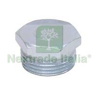 10PZ TAPPO ESAGONALE MASCHIO ACCIAIO ZINCATO M 3 4":