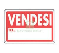 10PZ TARGA SEGNALETICA VENDESI PP CM 20X30: