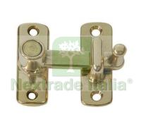 10PZ TAVELLINI A SCATTO LISCIO CON INCONTRO IN OTTONE LUCIDO INCONTRO MM.20H. :