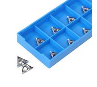 10PZ TCGT110202AK Inserti per Ottimizzato per Efficienza di Taglio Alluminio