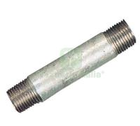 10PZ TRONCHETTO ZINCATO 2 FILETTI 3 4"X10 ART.532: