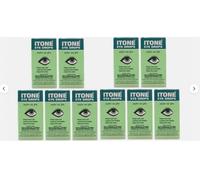 10pz x ITONE Gocce oculari a base di erbe ayurvediche per congiuntivite,...