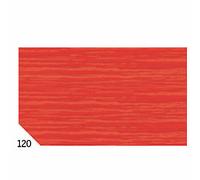 10Rt Carta Crespa Rosso 120 (50X250Cm) Gr.60 Sadoch