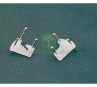 10SCATOLE SC GANCI IN NYLON A PARETE A 3 PUNTE (PZ.10):