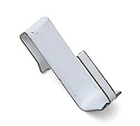 10SCATOLE SC SUPPORTO PER BRIS BRIS GANCIO METALLICO BIANCO 4 PZ