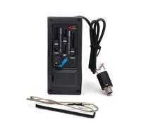 10Set 3 Bande Mano Destra Chitarra Acustica EQ Equalizzatore Preamplificatore Amplificatore Pickup Per Chitarra Con Uscita 6.5MM Parte Di Chitarra Nera