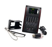 10Set 5 Bande Chitarra Piezo Pickup Tuner EQ Preamplificatore Chitarra Acustica Preamplificatore EQ Equalizzatore Chitarra Acustica Pickup parti