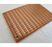 10Stk 5 x 7 cm foro Raster 2er Joint Loch strisce Raster vero Board Strip Board Prototype Paper PCB Scheda Pcb Universale Experiment Matrix Circuit Board Bakelite