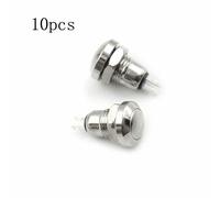 10U 8mm Mini Micro 2Pin Metal Interruttore a pulsante momentaneo impermeabile VU