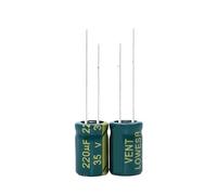 10V 16V 25V 35V 50V 400V Aluminum Capacitor 100UF 220UF 330UF 470UF 680UF 1000UF 1500UF 2200UF 3300UF High Frequency Low AUOQKQUT(63V680UF 2PCS)