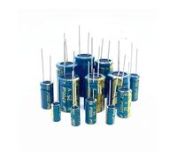 10V 16V 25V 35V 50V 400V High Frequency Low Aluminum Capacitor 100UF 220UF 330UF 470UF 680UF 1000UF 1500UF 2200UF 3300UF NWPNLXEA(400V33UF 10PCS)