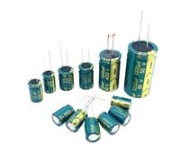 10V 16V 25V 35V 50V 400V High Frequency Low Aluminum Capacitor 100UF 220UF 330UF 470UF 680UF 1000UF 1500UF 2200UF 3300UF AUOQKQUT(25V2200UF 10PCS)