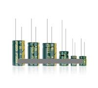 10V 16V 25V 35V 50V 400V Ibuw High Frequency Low Aluminum Capacitor 100UF 220UF 330UF 470UF 680UF 1000UF 2200UF 3300UF NWPNLXEA(400V2.2UF 50PCS)
