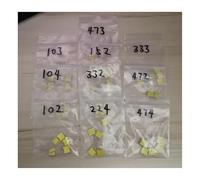 10Values*5pcs=50PCS Correction Capacitor Kit 100v 102/152/332/472/103/333/473/104/224/474/J 0.47/0.22/0.1UF 47/33/10/4.7/3.3NF EKFBQBGW