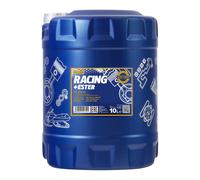 10W 60 Olio Motore 10 Litro Mannol Racing + Ester 10W60 Api Sn / Sm / Cf